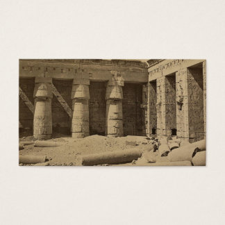 Gallery vid andra domstolen i Thutmose I i Medinet Visitkort