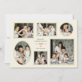 Gallery Wall Holiday Card Inbjudningar