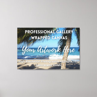 Gallery Wrapped Canvas - High Res - Satin/Matte