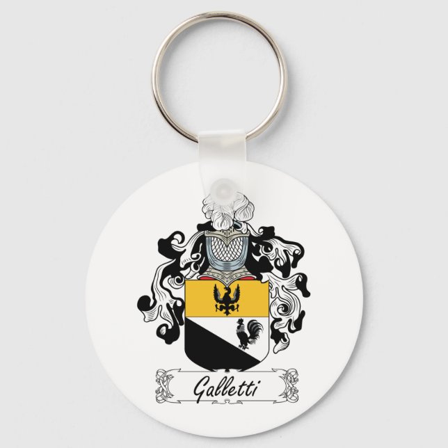 Galletti Family Crest Nyckelring (Framsida)