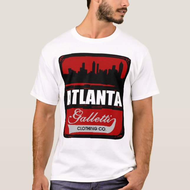 GALLETTI-MANARATLANTA EDUN T-TRÖJA T SHIRT (Framsida)