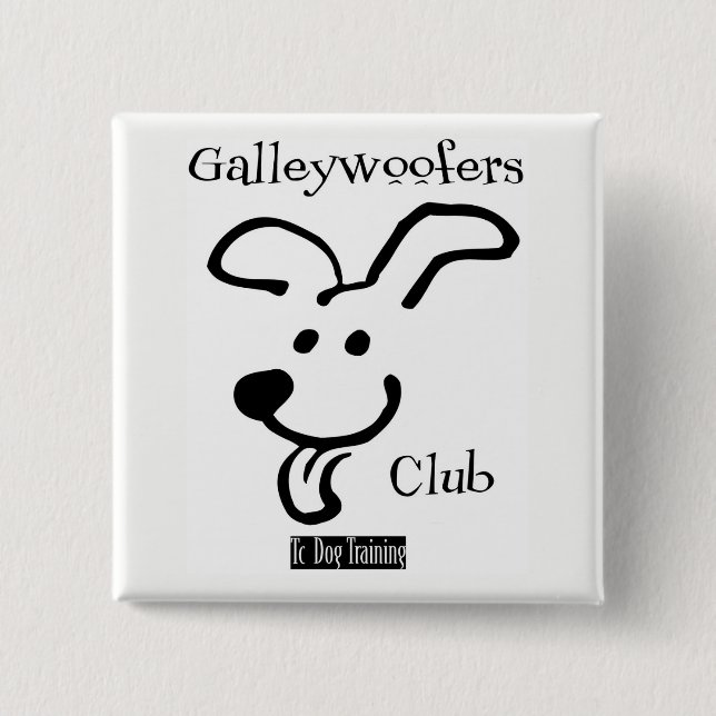 Galleywoofers emblem knapp (Framsida)