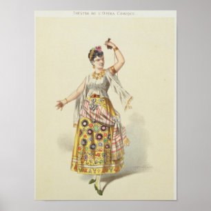 Galli Marie i rollen av Carmen Poster