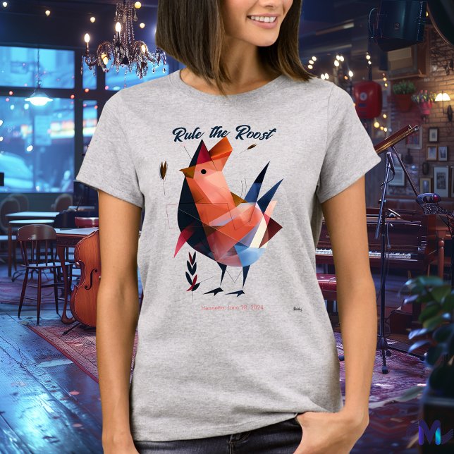 Gallina Abstracta Regia T Shirt (Skapare uppladdad)