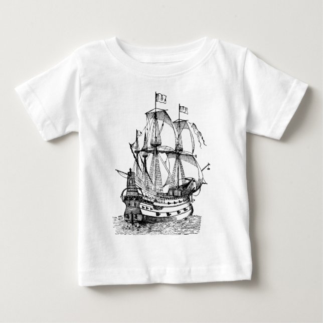 Gallion - Black T-shirt (Framsida)
