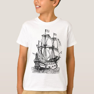 Gallion - Black Tee Shirt