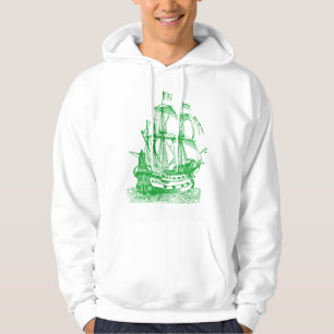 Gallion - Grass Grönt Sweatshirt Med Luva