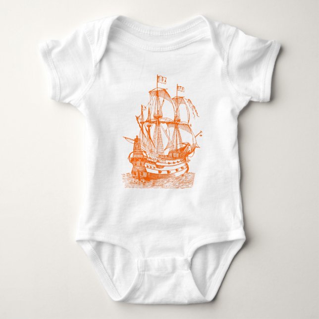 Gallion - Orange T-shirt (Framsida)