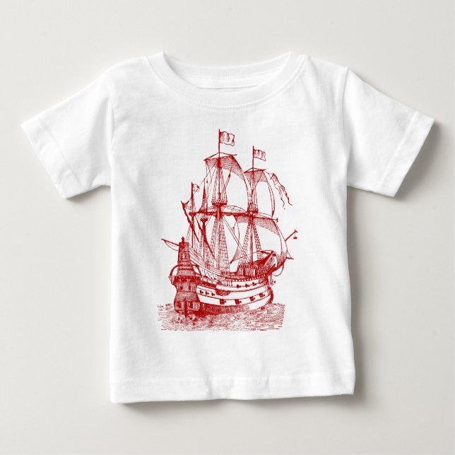 Gallion - Ruby Red Tee (Framsida)