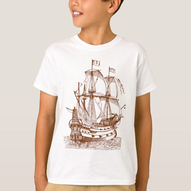 Gallion - Walnut Tee Shirt (Framsida)