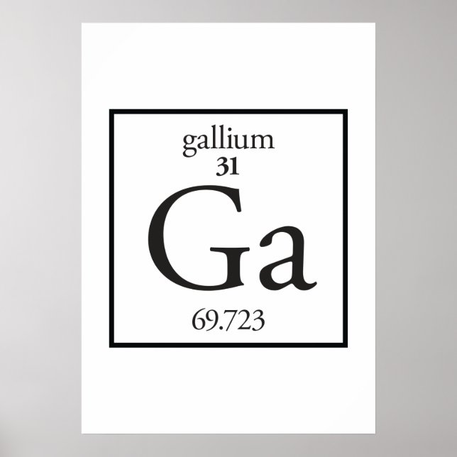 Gallium Poster (Framsidan)