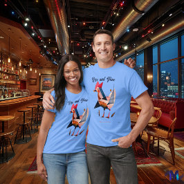 Gallo Abstracto al Amanecer T Shirt