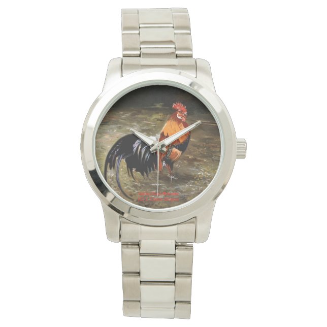Gallo/Galo/Rooster Armbandsur (Framsida)