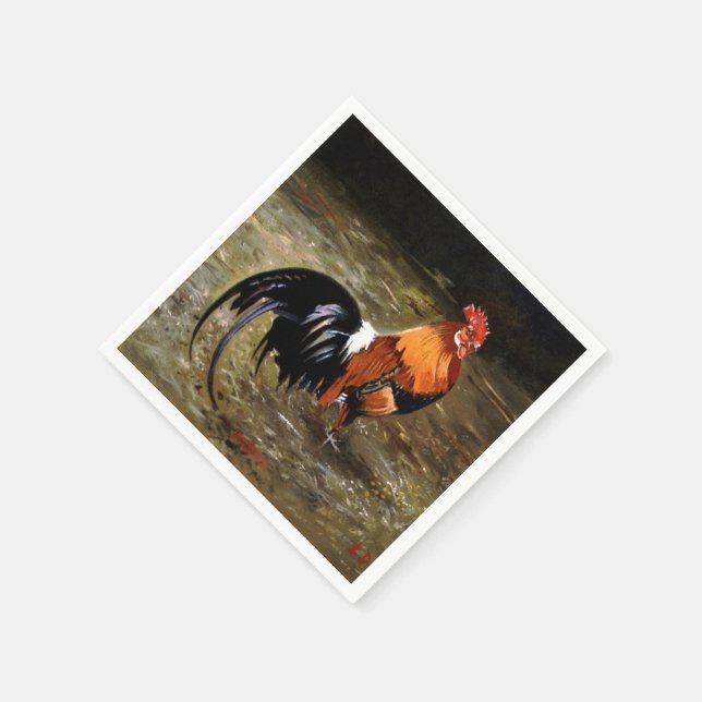 Gallo/Galo/Rooster Pappersservett (Hörn)