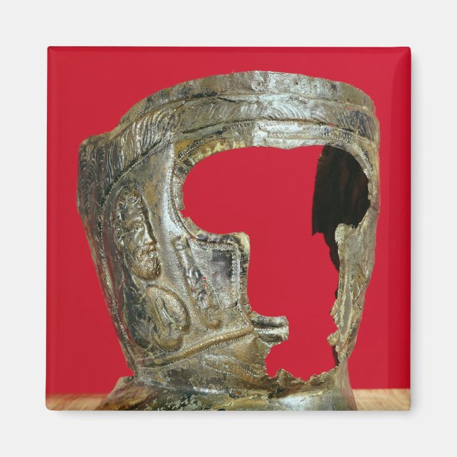 Gallo-Roman gladiators mask Magnet (Framsidan)