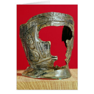 Gallo-Romaren gladiator'sen maskerar Hälsningskort