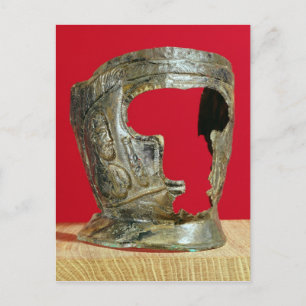 Gallo-romersk gladiatormask. vykort