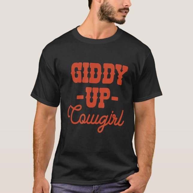 Gallop Kvinna T Shirt (Framsida)