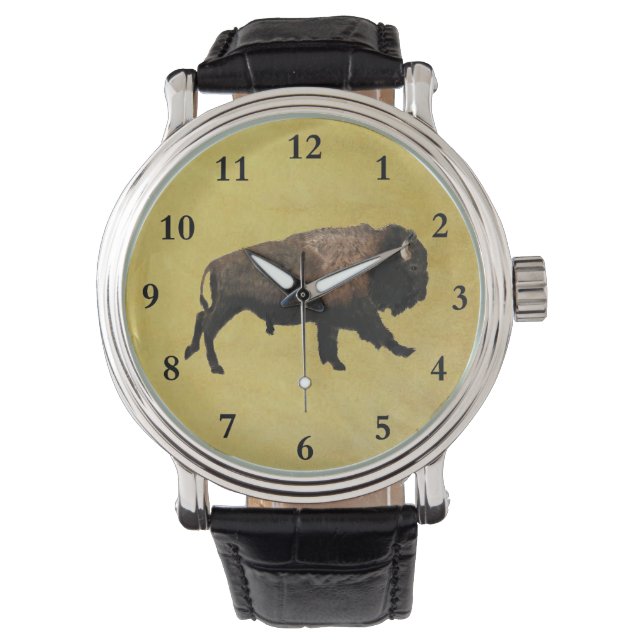 Galloping Bison Armbandsur (Framsida)