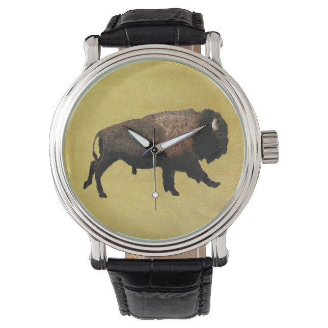 Galloping Bison Armbandsur (Framsida)