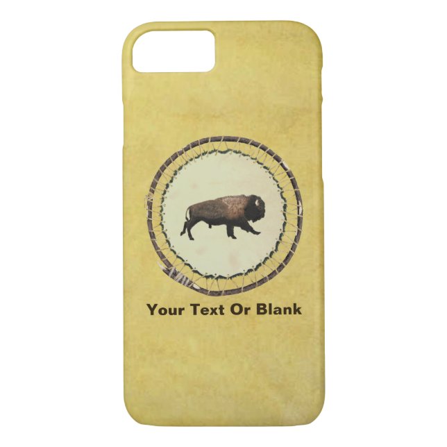 Galloping Bison Case-Mate iPhone Skal (Baksida)