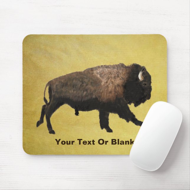 Galloping Bison Musmatta (Med mus)