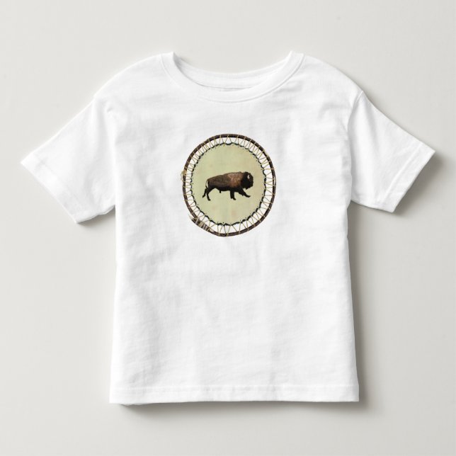 Galloping Bison Tee Shirt (Framsida)