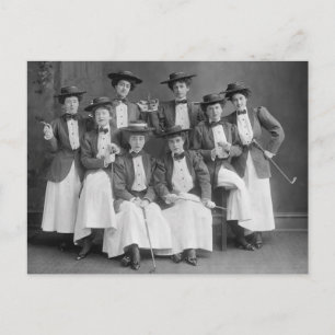 Galloping Gaily Chorus, tidigt 1900-tal Vykort