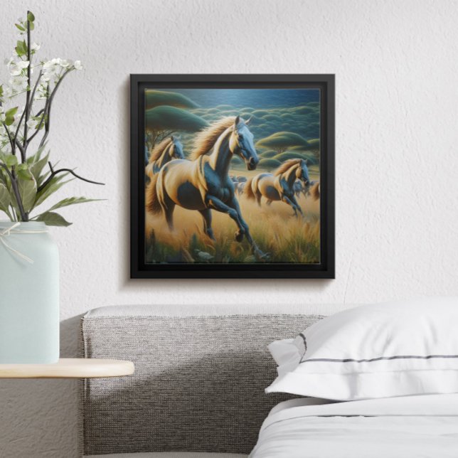 Galloping genom skuggan poster (Skapare uppladdad)