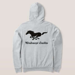 Galloping Horse Anpassningsbar Text Equestrian T Shirt
