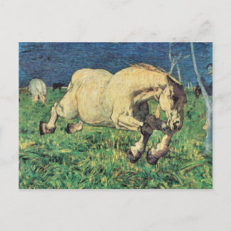 Galloping Horse av Giovanni Segantini, Vintage Art Vykort