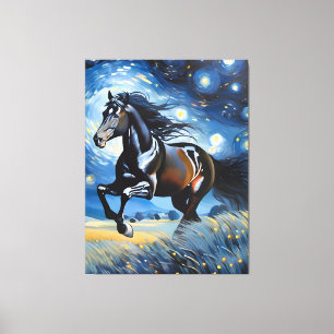 Galloping Horse Canvastryck