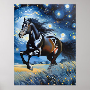 Galloping Horse Poster