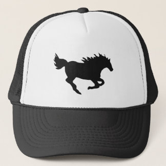 Galloping Horse Silhouette Keps