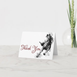 Galloping Horse Sketch Tack Kort