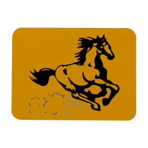 Galloping Horse Vild och Free Magnet