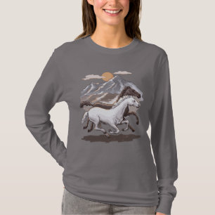 Galloping Horses T Shirt