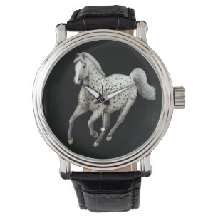 Galloping Leopard Appaloosa Horse Watch Armbandsur