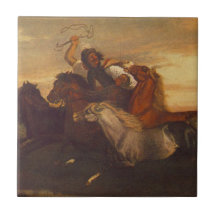 Galloping Outlaw (Cowboy on Horseback) (Hästar)