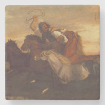 Galloping Outlaw (Cowboy on Horseback) (Hästar)