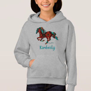Galloping Southwest Horse Silhouette T Shirt