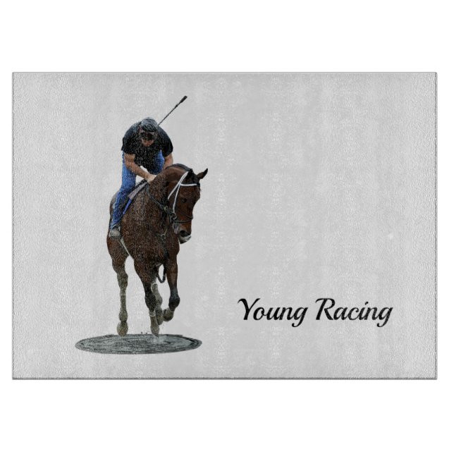 Galloping Thoroughborn Horse CEG Board (Framsidan)