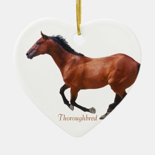 Galloping Thoroughborn Ornament (Framsidan)