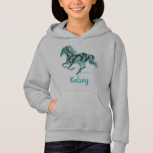 Galloping Turkos Horse Silhoutte T Shirt