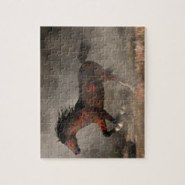 Galloping Warrior Horse Pussel
