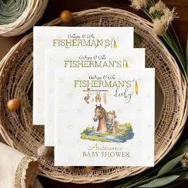 Gallops and Gills Fishermans derby Baby Shower Pappersservett