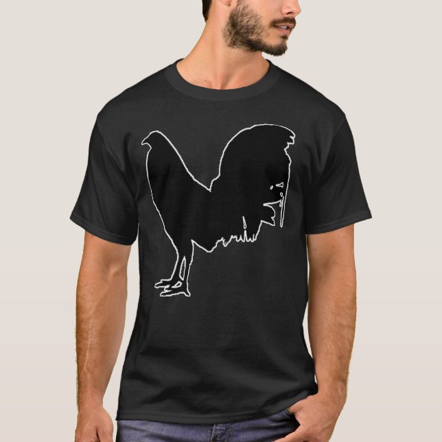 Gallos Gamefowl   T Shirt (Framsida)
