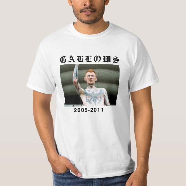 Gallows Tribute Tee Shirt (Framsida)