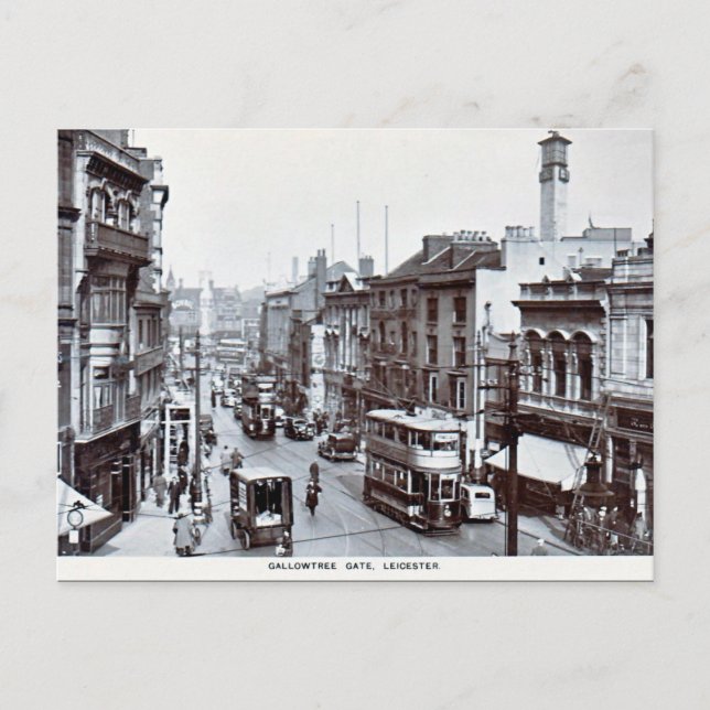 Gallowtree Grind, Leicester Vykort (Framsida)