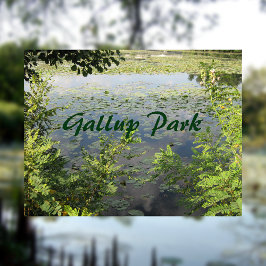 Gallup Park i Ann Arbor Vykort